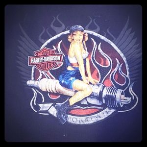 Vintage Harley Davison tank top